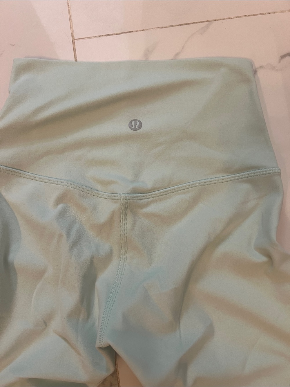 Lululemon High-Rise Leggings in Mint-2
